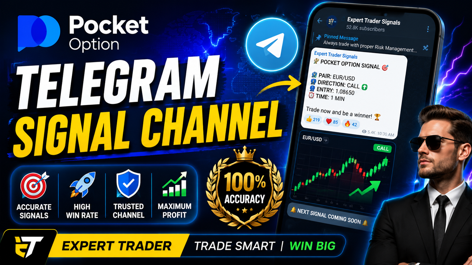 Pocket Option Telegram Signal Channel